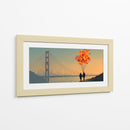 Cita en Golden Bridge - DIEGO D L | Cuadro decorativo de Canvas Lab
