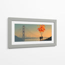 Cita en Golden Bridge - DIEGO D L | Cuadro decorativo de Canvas Lab