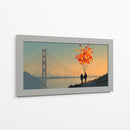 Cita en Golden Bridge - DIEGO D L | Cuadro decorativo de Canvas Lab