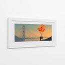 Cita en Golden Bridge - DIEGO D L | Cuadro decorativo de Canvas Lab