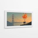 Cita en Golden Bridge - DIEGO D L | Cuadro decorativo de Canvas Lab