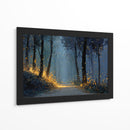 Bosque con rastro dorado - DIEGO D L | Cuadro decorativo de Canvas Lab