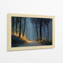 Bosque con rastro dorado - DIEGO D L | Cuadro decorativo de Canvas Lab