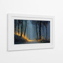Bosque con rastro dorado - DIEGO D L | Cuadro decorativo de Canvas Lab