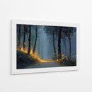 Bosque con rastro dorado - DIEGO D L | Cuadro decorativo de Canvas Lab