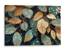 Hojas de diferente dorado - DIEGO D L | Cuadro decorativo de Canvas Lab