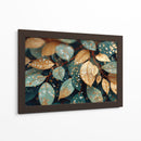 Hojas de diferente dorado - DIEGO D L | Cuadro decorativo de Canvas Lab