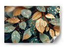 Hojas de diferente dorado - DIEGO D L | Cuadro decorativo de Canvas Lab