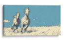 Caballos en dibujos - DIEGO D L | Cuadro decorativo de Canvas Lab