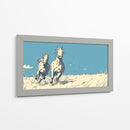 Caballos en dibujos - DIEGO D L | Cuadro decorativo de Canvas Lab
