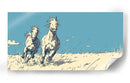 Caballos en dibujos - DIEGO D L | Cuadro decorativo de Canvas Lab