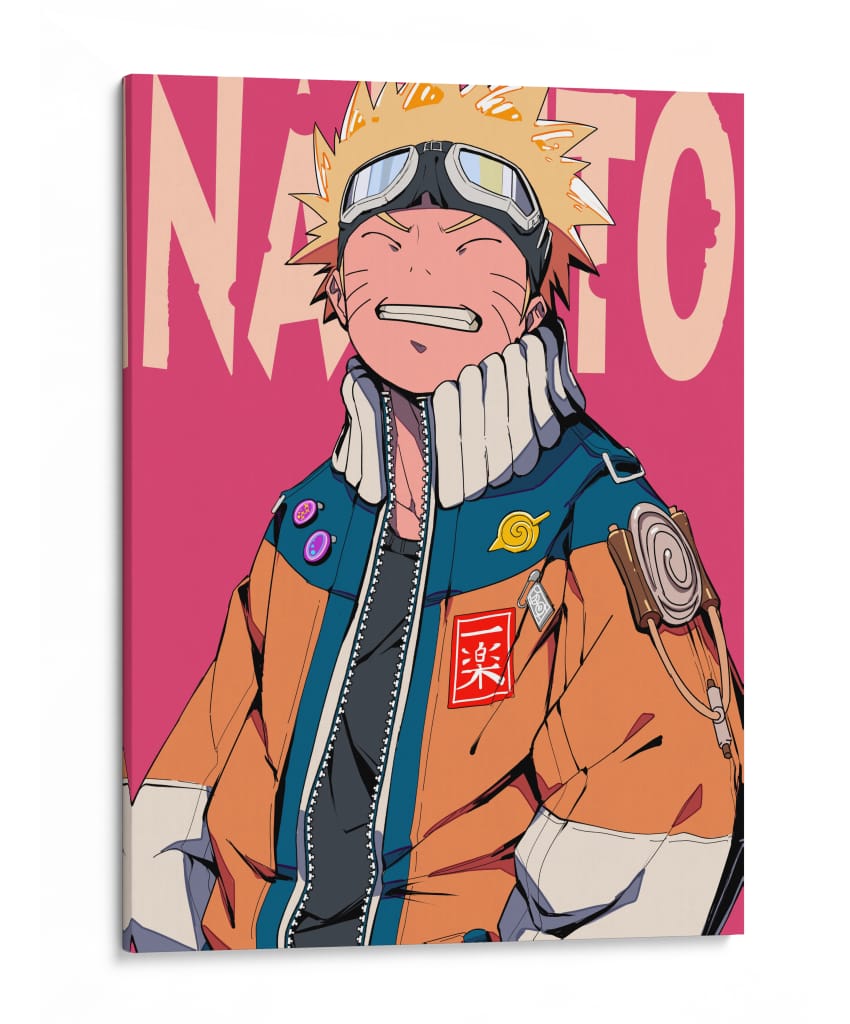El Sueño del Ninja Naranja - Sae Art | Cuadro decorativo de Canvas Lab