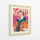 El Sueño del Ninja Naranja - Sae Art | Cuadro decorativo de Canvas Lab