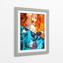 Llamas de Determinación, Olas de Justicia - Sae Art | Cuadro decorativo de Canvas Lab