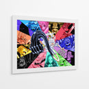 Choque de Eras - Sae Art | Cuadro decorativo de Canvas Lab