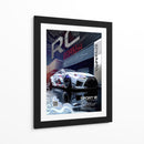 Tigre Blanco Sport - Puffy Design | Cuadro decorativo de Canvas Lab