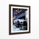 Tigre Blanco Sport - Puffy Design | Cuadro decorativo de Canvas Lab