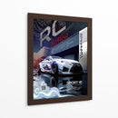 Tigre Blanco Sport - Puffy Design | Cuadro decorativo de Canvas Lab