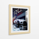 Tigre Blanco Sport - Puffy Design | Cuadro decorativo de Canvas Lab