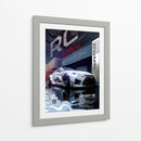 Tigre Blanco Sport - Puffy Design | Cuadro decorativo de Canvas Lab