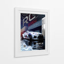 Tigre Blanco Sport - Puffy Design | Cuadro decorativo de Canvas Lab
