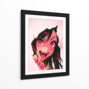Furia Rosa - Puffy Design | Cuadro decorativo de Canvas Lab