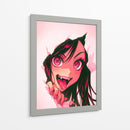 Furia Rosa - Puffy Design | Cuadro decorativo de Canvas Lab
