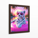 Fiebre Tropical - Puffy Design | Cuadro decorativo de Canvas Lab