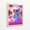 Fiebre Tropical - Puffy Design | Cuadro decorativo de Canvas Lab