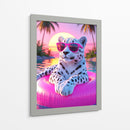 Fiebre Tropical - Puffy Design | Cuadro decorativo de Canvas Lab