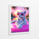 Fiebre Tropical - Puffy Design | Cuadro decorativo de Canvas Lab