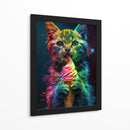 Gato Psicodélico - Puffy Design | Cuadro decorativo de Canvas Lab
