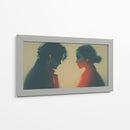 Hilo rojo - DIEGO D L | Cuadro decorativo de Canvas Lab