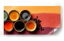Tazas y diferentes bebidas - DIEGO D L | Cuadro decorativo de Canvas Lab