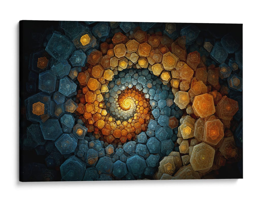 Vórtice de panal - DIEGO D L | Cuadro decorativo de Canvas Lab