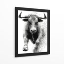 Toro en puntos - DIEGO D L | Cuadro decorativo de Canvas Lab