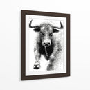 Toro en puntos - DIEGO D L | Cuadro decorativo de Canvas Lab