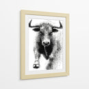 Toro en puntos - DIEGO D L | Cuadro decorativo de Canvas Lab