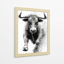 Toro en puntos - DIEGO D L | Cuadro decorativo de Canvas Lab