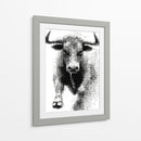 Toro en puntos - DIEGO D L | Cuadro decorativo de Canvas Lab