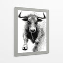 Toro en puntos - DIEGO D L | Cuadro decorativo de Canvas Lab