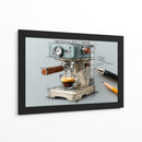 Dibujo de cafetera realismo - DIEGO D L | Cuadro decorativo de Canvas Lab
