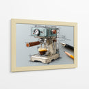 Dibujo de cafetera realismo - DIEGO D L | Cuadro decorativo de Canvas Lab
