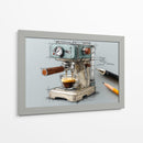 Dibujo de cafetera realismo - DIEGO D L | Cuadro decorativo de Canvas Lab