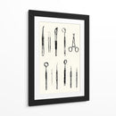 Instrumentos dentales en orden - DIEGO D L | Cuadro decorativo de Canvas Lab