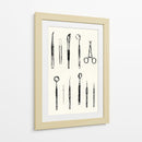 Instrumentos dentales en orden - DIEGO D L | Cuadro decorativo de Canvas Lab