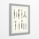 Instrumentos dentales en orden - DIEGO D L | Cuadro decorativo de Canvas Lab