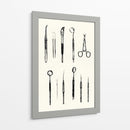 Instrumentos dentales en orden - DIEGO D L | Cuadro decorativo de Canvas Lab