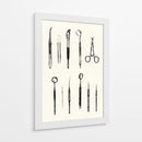 Instrumentos dentales en orden - DIEGO D L | Cuadro decorativo de Canvas Lab