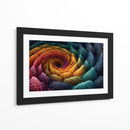 Vórtice de panales de colores - DIEGO D L | Cuadro decorativo de Canvas Lab